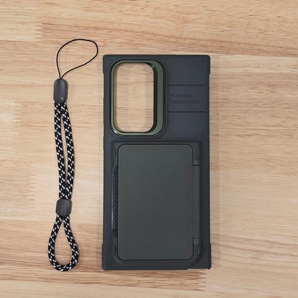 Phone Case For Samsung Galaxy S24 Ultra 6.8" Camera Lens Kickstand Card Green - Picture 5 of 6